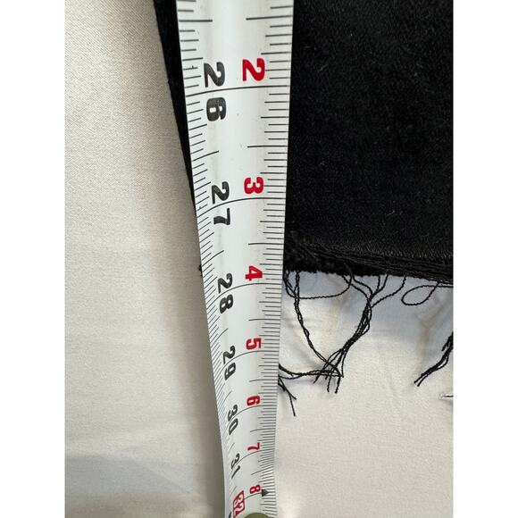 Paige Hoxton Ankle black denim w/ raw hem/ ankle fray size 32 - Picture 7 of 11